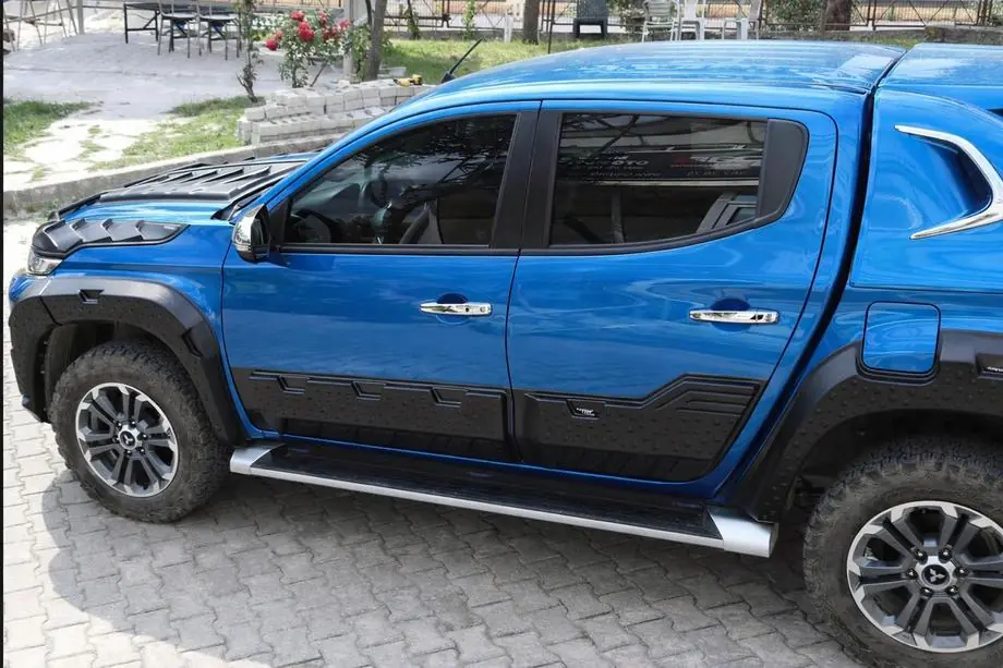 Mitsubishi L200 2015-2024 Türleisten EuroCap (6 Stk, ABS) Image