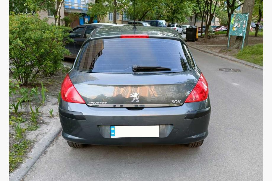 Peugeot 308 2007-2013 Kofferraumleiste Edelstahl Image
