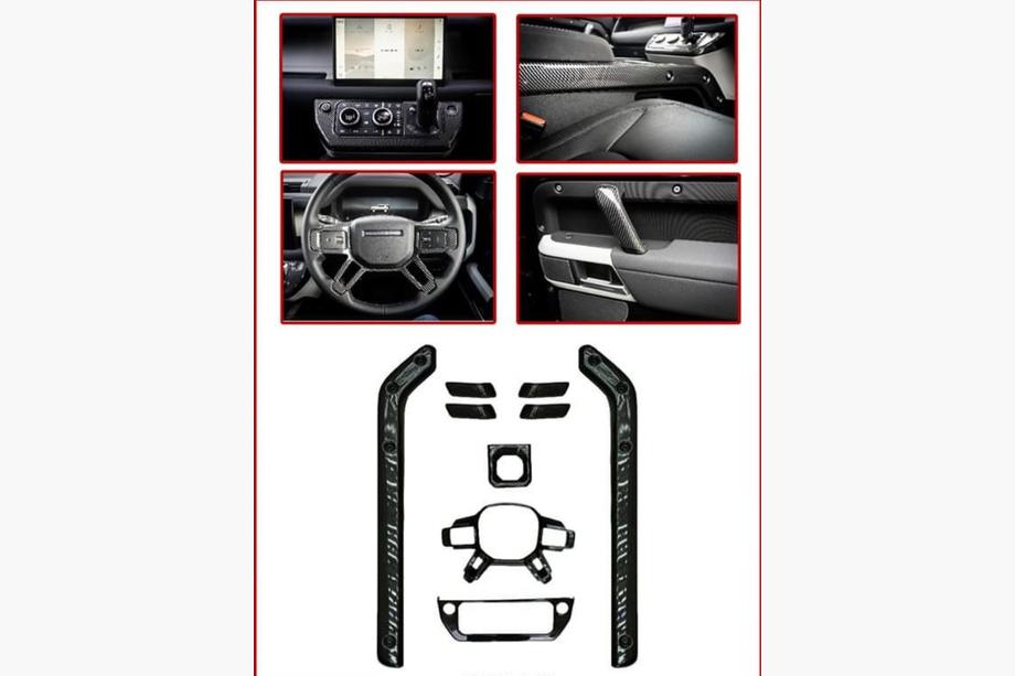 Land Rover Defender 2019- Carbon-Innenraumverkleidungen Image