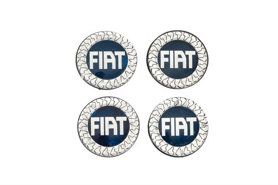 Fiat Felgendeckel V3 49/42.5 mm blau (4 Stk, 46746586) Foto 2
