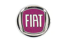 Fiat Emblem (rot V2, selbstklebend) 95 mm Foto 1