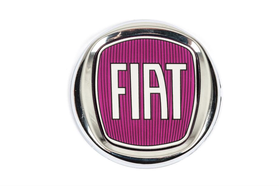 Fiat Emblem (rot V2, selbstklebend) 120 mm Image
