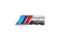 BMW Emblem M 54mm x 20mm Foto 2