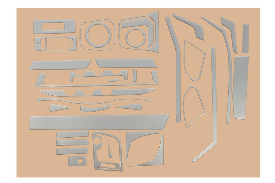 Volkswagen T6 2015-2024 Armaturenbrett Abdeckungen (2020+) Titan Foto 3