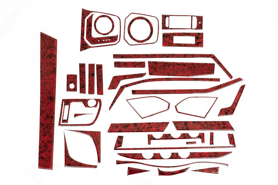 Volkswagen T6 2015-2024 Armaturenbrett Abdeckungen (2020+) Image