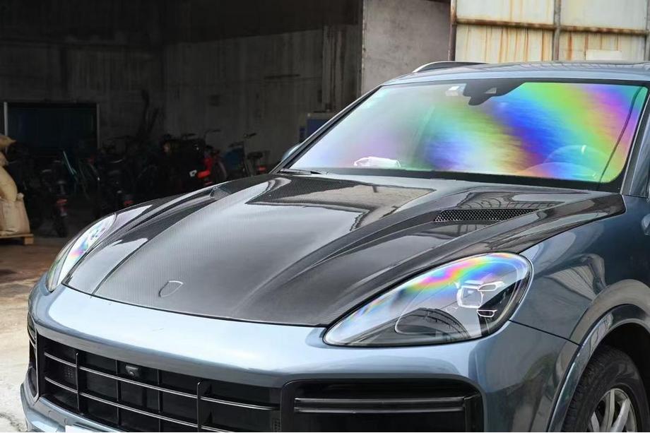 Porsche Cayenne 2018- Motorhaube (Carbon) Foto 3