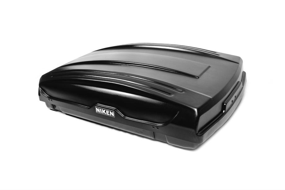 SALE! Dachbox Niken schwarz (430 L, BESCHÄDIGT) Foto 1