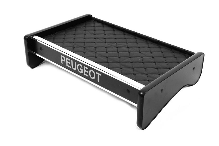 Peugeot Boxer 2006-2025 Ablagebrett für Armaturenbrett (Schwarz mit schwarzer Naht) ab 2014 Image