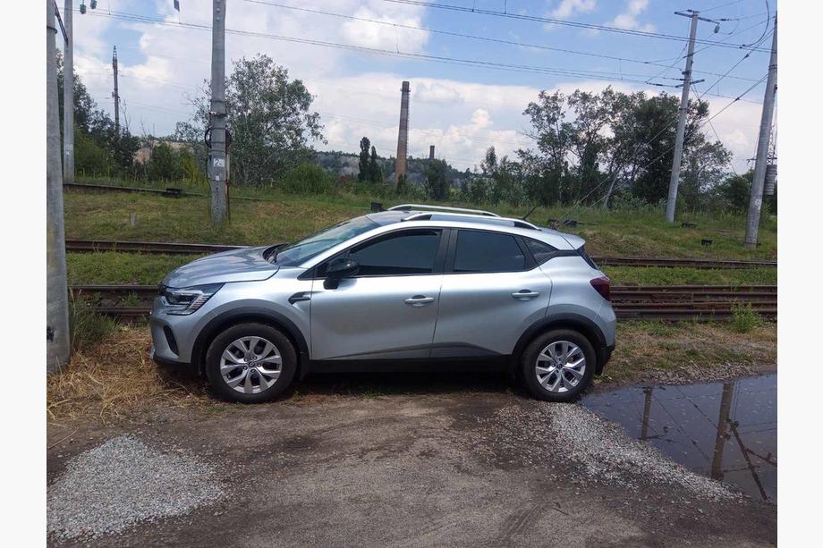 Renault Captur 2013-2019 Dachreling Skyport (grau matt) Image