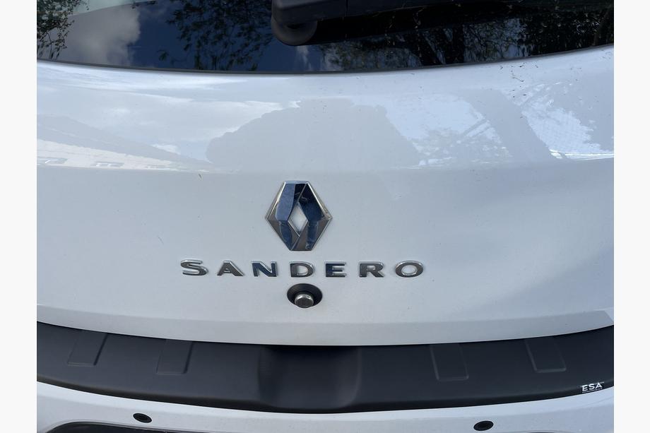 Renault Sandero 2013-2022 Heckstoßstangenabdeckung Esa (ABS) Foto 3