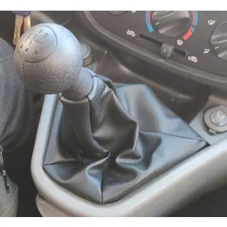 Fiat Doblo I 2001-2005 Schalthebel und Schaltsack OEM 735424356 (schwarz)