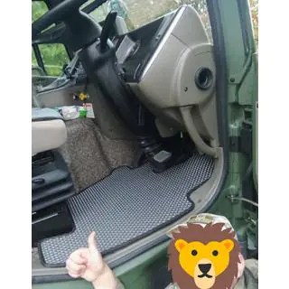 EVA Fußmatten nur für Militärfahrzeuge (schwarz) Foto 3