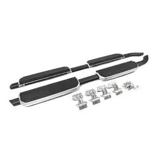 Seitliche Trittbretter OEM Silver (für 110/130, 2 Stk.) Foto 2