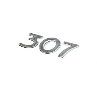 Schriftzug 307 (105mm x 30mm) Peugeot 307 2001-2008 Foto 2