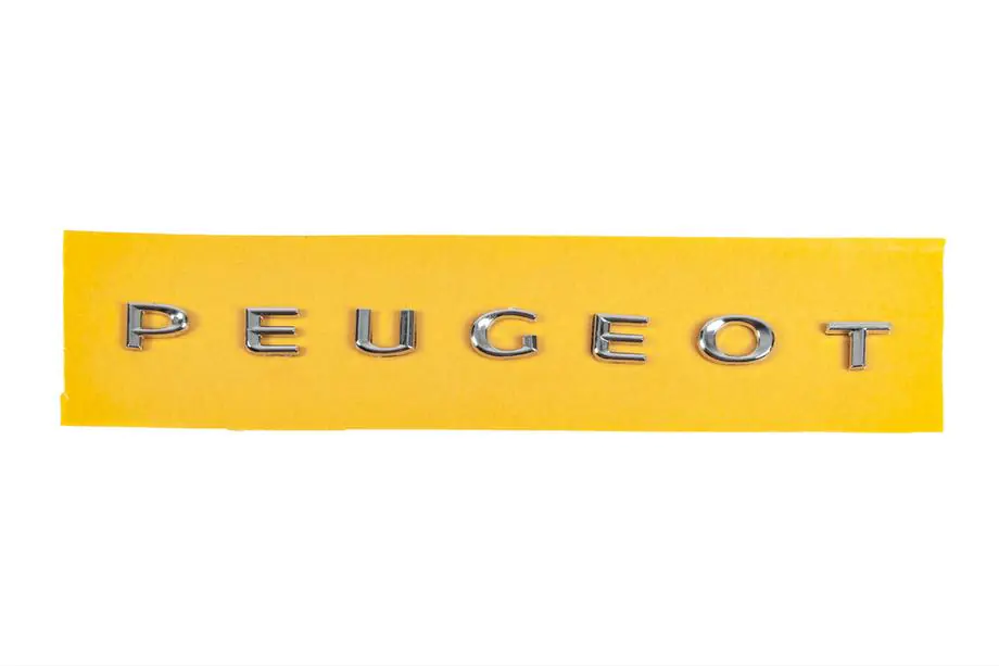 Peugeot 5008 2009-2016 Schriftzug Peugeot (201mm x 12mm) Image