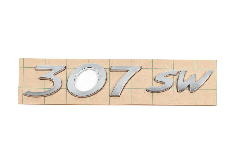 Peugeot 307 2001-2008 Schriftzug 307 SW (175mm x 30mm) Image