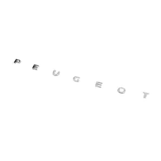 Schriftzug Peugeot (630mm x 25mm) Peugeot Partner 1996-2008 Foto 2