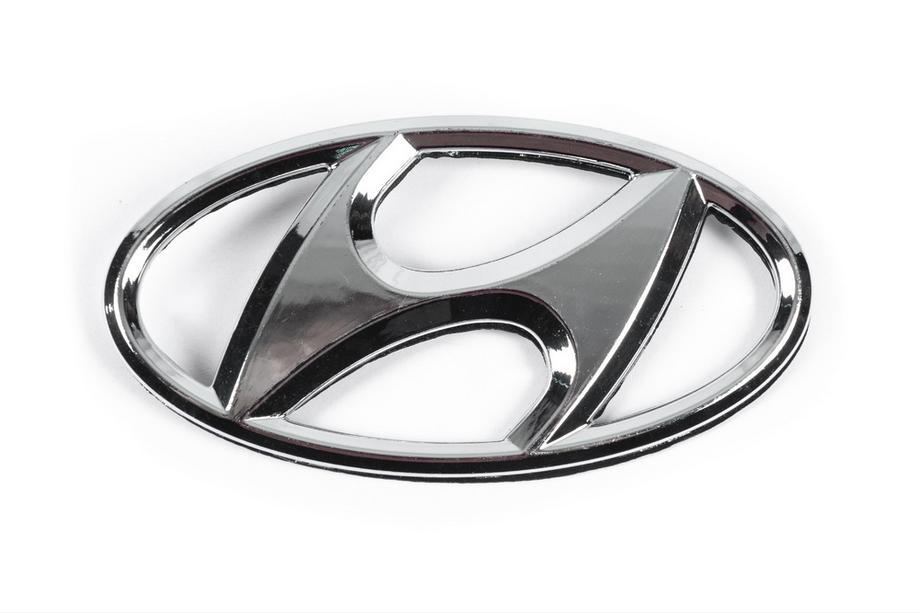 Hyundai I-20 2008-2012 Emblem 86300-1J500 (125 mm x 65 mm) Foto 1