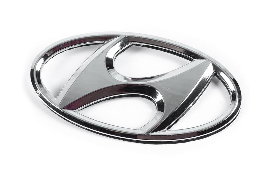 Hyundai I-20 2008-2012 Emblem 86300-1J500 (125 mm x 65 mm) Foto 2