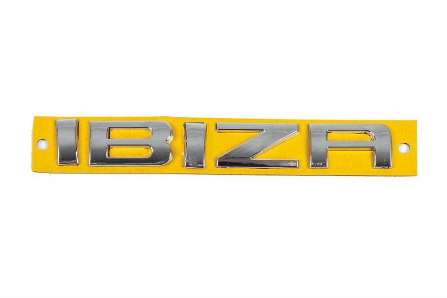Seat Ibiza 2002-2009 Schriftzug Ibiza (125 mm x 18 mm) Image