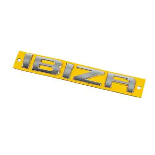 Schriftzug Ibiza (125 mm x 18 mm) Seat Ibiza 2010-2017 Foto 1