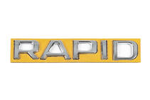 Skoda Rapid 2012-2019 Schriftzug Rapid (130 mm x 22 mm) Foto 1