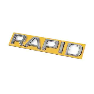 Schriftzug Rapid (130 mm x 22 mm) Foto 2