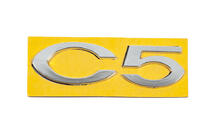 Citroen C-5 2008-2017 Schriftzug C5 8666.28 (110mm x 30mm) Foto 1