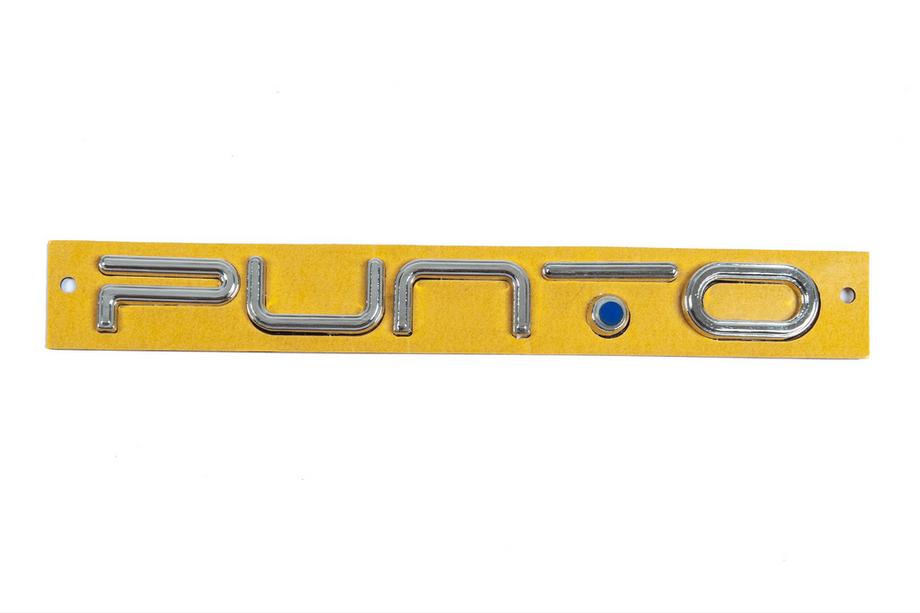 Fiat Punto Grande/EVO 2006-2018 Schriftzug Punto für EVO (blauer Punkt, 2037) Image