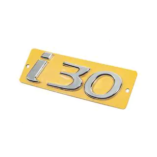 Schriftzug I30 (108mm x 37mm) Hyundai I-30 2007-2011 Foto 2