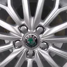 Skoda Felgenaufkleber 56mm J1009 (4 Stk) Foto 1