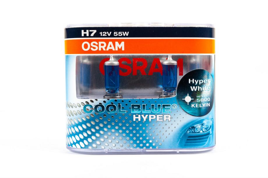 Osram H7 55W Cool Blue Hyper 62210CBH Scheinwerferlampe Foto 1