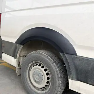 Breite Radlaufverkleidungen (4 Stk, schwarz) Foto 4