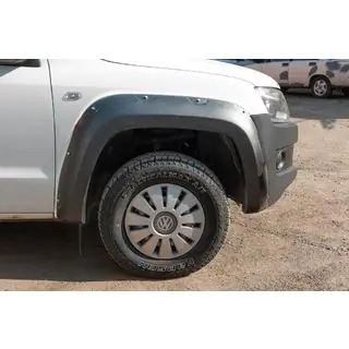 Radlaufverbreiterungen EuroCap (ABS, zum Schrauben) Volkswagen Amarok 2010-2022 Foto 2