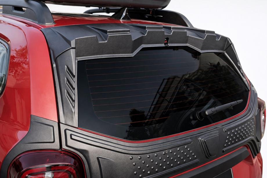 Renault Duster 2018-2024 Heckspoiler 3-teilig (ABS) Image
