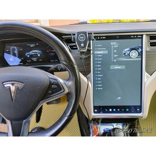 EVA Fußmatten (2012-2021, beige) Tesla Model S 2012– Foto 4