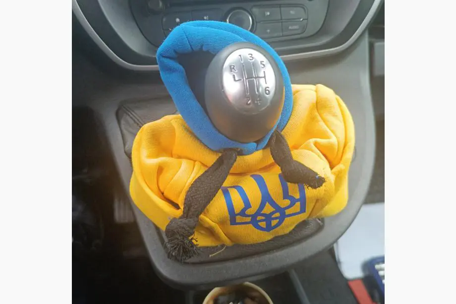 Schaltknauf Abdeckung Hoodie (Ukraine) Foto 4
