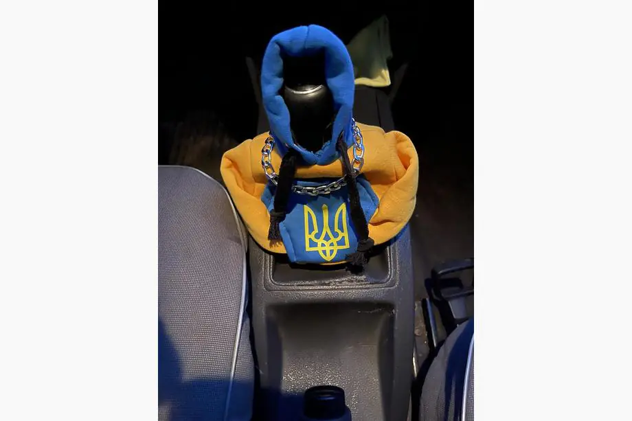 Schaltknauf Abdeckung Hoodie (Ukraine) Foto 8