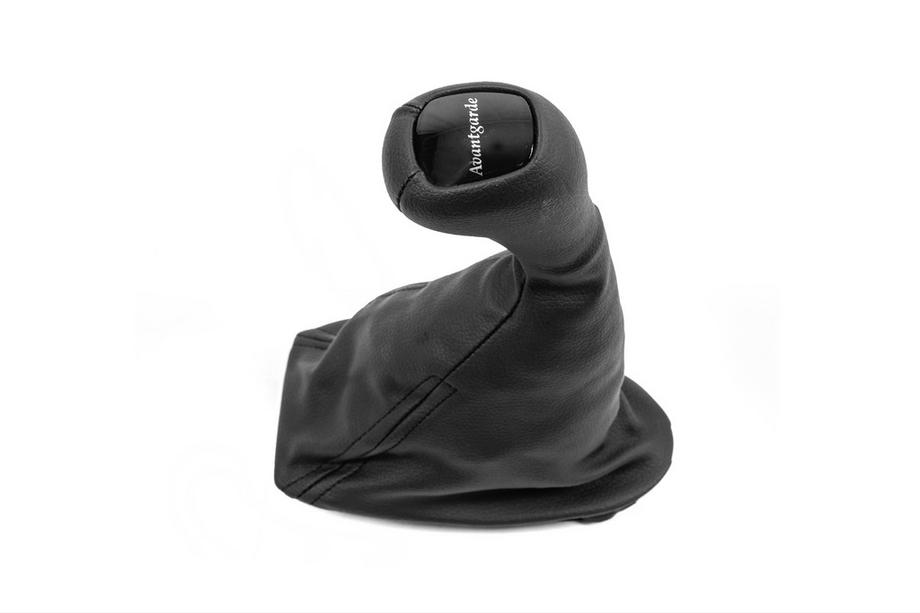 Mercedes E-class W211 2002-2009 Schaltknauf und Schaltsack OEM Avantgarde (Kunstleder) Foto 2