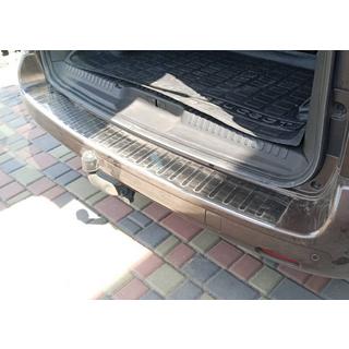 Heckstoßstangenschutz mit Kante Carmos (Edelstahl) Opel Vivaro 2019- Foto 1