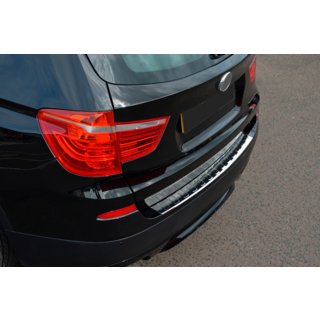 Edelstahl Ladekantenschutz OmsaLine (glanz, Edelstahl) BMW X3 F25 2011-2018 Foto 2
