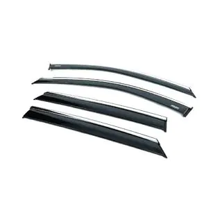 Windabweiser mit Chromleiste (4 Stk, Niken)