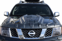 Nissan Navara 2006-2015 Motorhaubenabdeckung (ABS) Foto 2