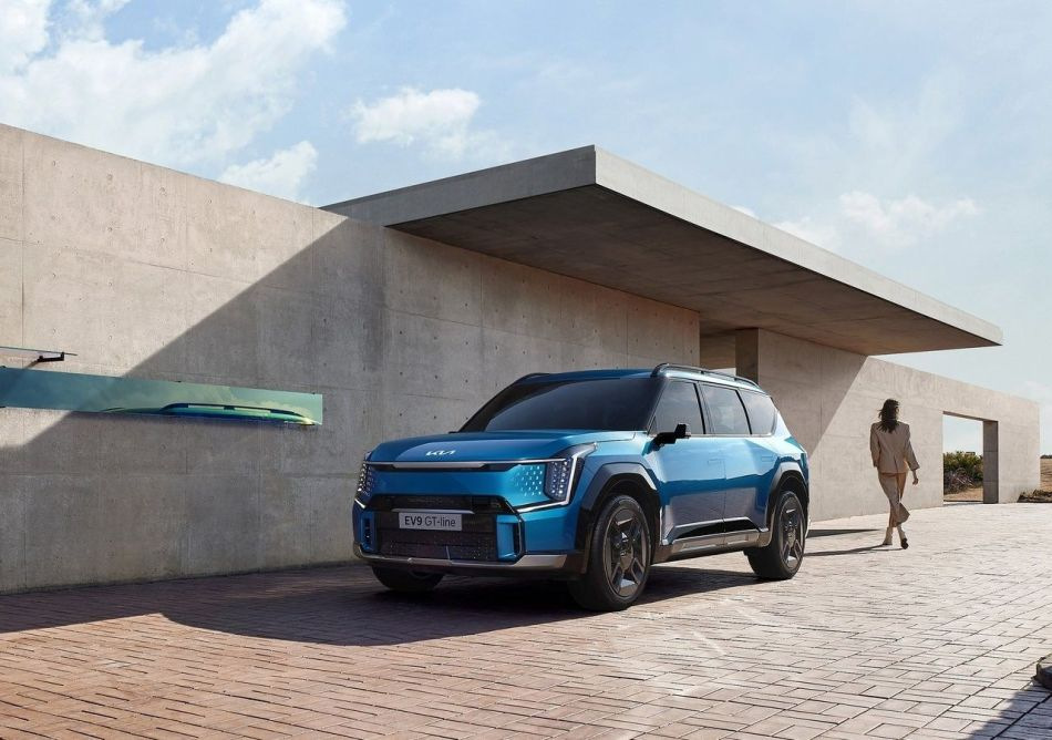 Siebensitziger Elektro-Crossover Kia EV9