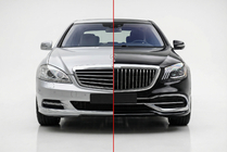 Mercedes S-class W221 2005-2013 Facelift Kit auf X222 Maybach S600 Foto 1