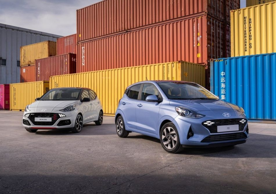 Neu gestalteter Kleinwagen-Fließheck-Hyundai i10