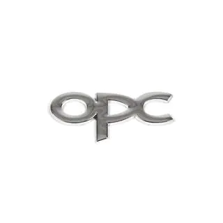 Metallemblem Kofferraum OPC Chrom Foto 1