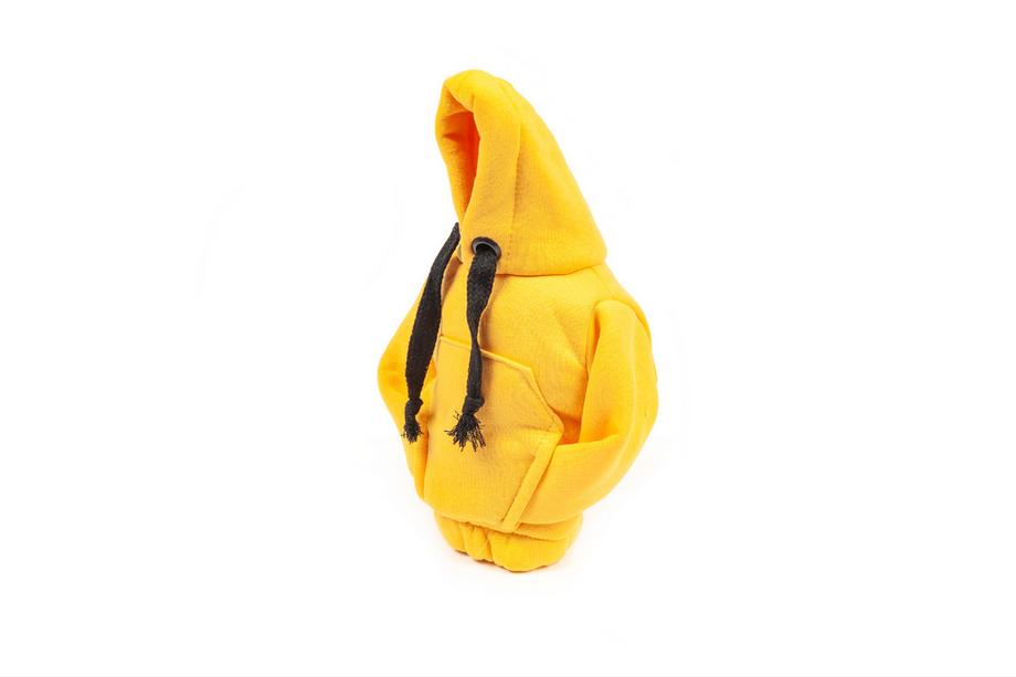 Schaltknauf Abdeckung Hoodie-Stil (gelb, schwarzes Band) Foto 3