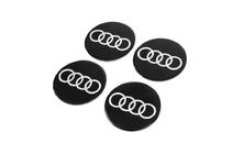 Audi Aufkleber für Felgendeckel 60mm (4 Stück) Foto 2