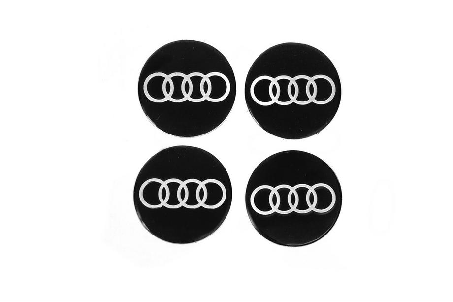 Audi Aufkleber für Felgendeckel 60mm (4 Stück) Image